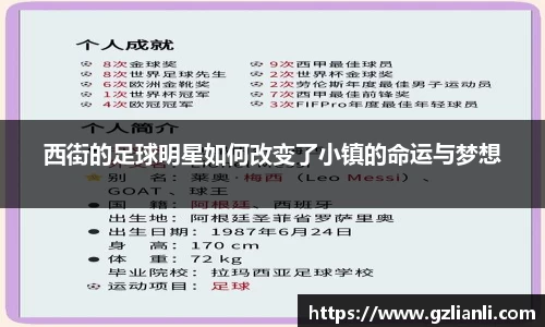 西街的足球明星如何改变了小镇的命运与梦想